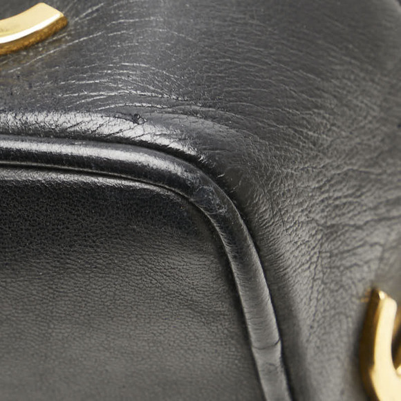 Chanel Triple Coco Mark Shoulder Bag Black Lambskin - Picture 7 of 13